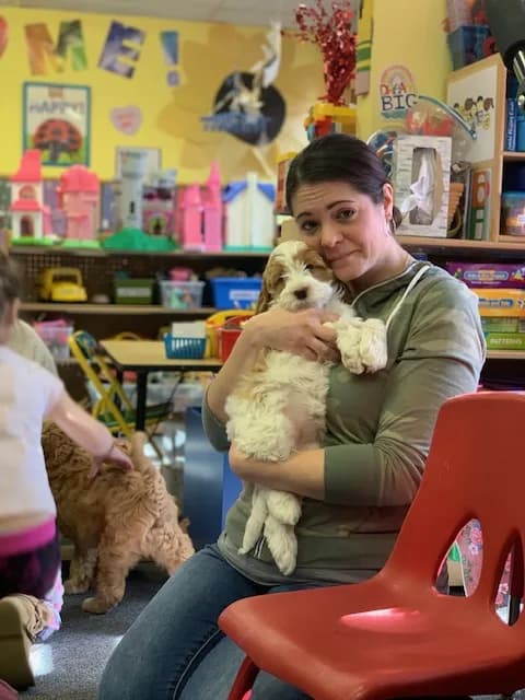 Pre-School Therapy Dog Session photo