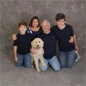 A thank-you note from one of our puppy families