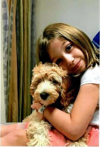 A thank-you note from one of our puppy families