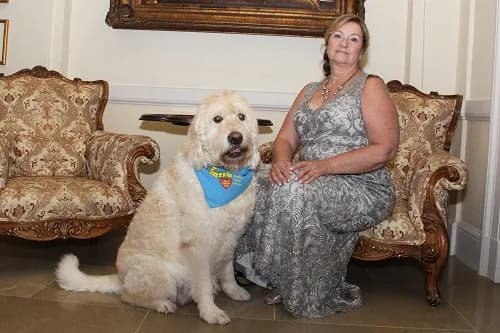 Congratulations to Eileen & Madison on receiving the Share Love Award for all the work they do with pet therapy!