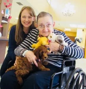 Nursing home visit photo